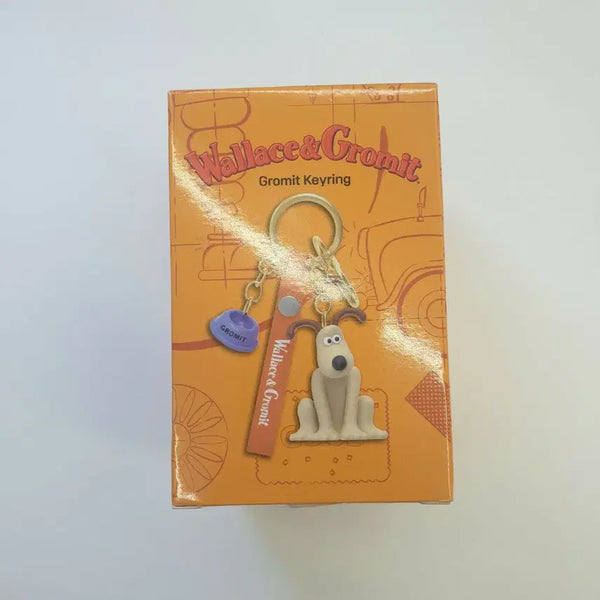 [BUNJANG] Wallace & Gromit Gromit Keychain (Sealed) / 월레스와 그로밋 그로밋 열쇠고리 미개봉
