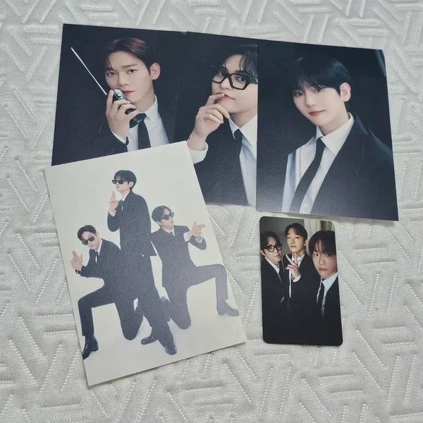 [BUNJANG] EXO CBX Japan Fanmeeting VIP POB Postcard + Official Fanclub Photocard Bundle Set / CBX 첸백시 일본 팬미팅 VIP특전엽서 + 정회원 포토카드