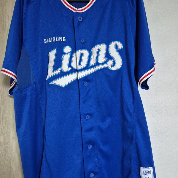 [BUNJANG] Samsung Lions Baseball Team Custom Uniform #22 Oh Seung-hwan Size 110 / 삼성라이온즈 유니폼 110사이즈 오승환 마킹 판매합니다