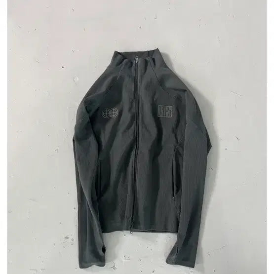 [BUNJANG] Plastic Product Ribbed Zip Jacket L / 플라스틱프로덕트 Ribbed Zip Jacked 립드 자켓 L