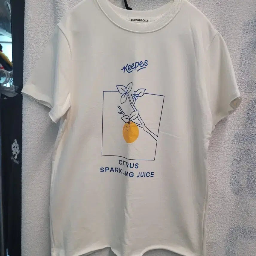 [BUNJANG] Culture Call Women's Round Neck T-Shirt (Sizes 85-100) / 컬쳐콜 라운드 반팔티 여성 85-100