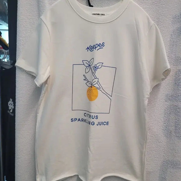 [BUNJANG] Culture Call Women's Round Neck T-Shirt (Sizes 85-100) / 컬쳐콜 라운드 반팔티 여성 85-100