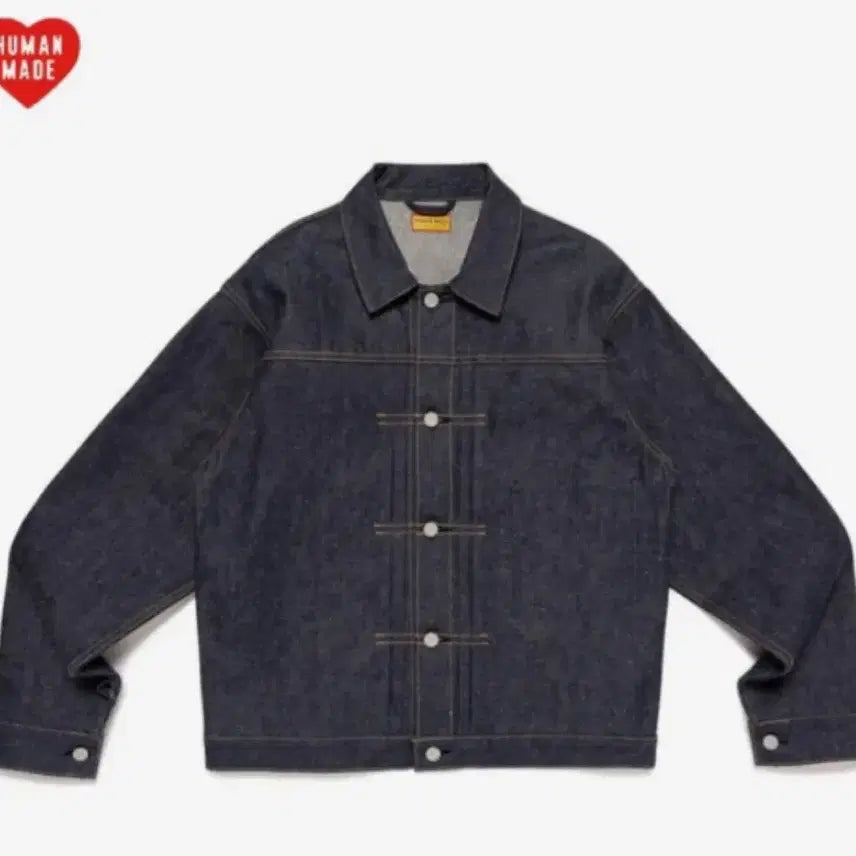 [BUNJANG] Human Made Denim Jacket XL / 휴먼메이드 데님자켓 xl 극미중고 팝니다