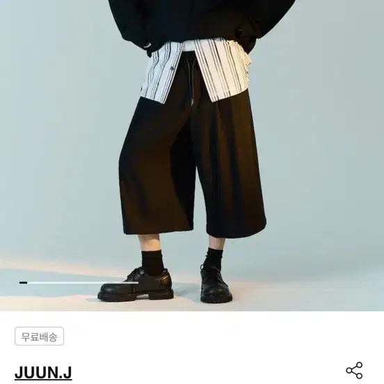 [BUNJANG] Juun.J Bermuda Pants Size 48 / 준지 버뮤다 팬츠 48size