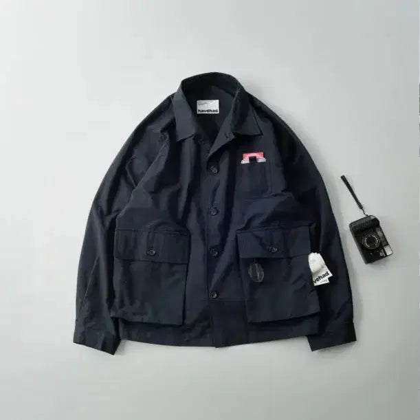 [BUNJANG] Havehad City Walker French Jacket Navy / 해브해드 시티 워커 프렌치자켓 네이비
