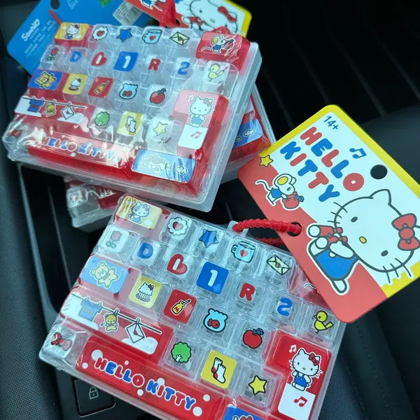 [BUNJANG] Hello Kitty Giant Keycap Keychain / 헬로키티 대왕 키캡 키링