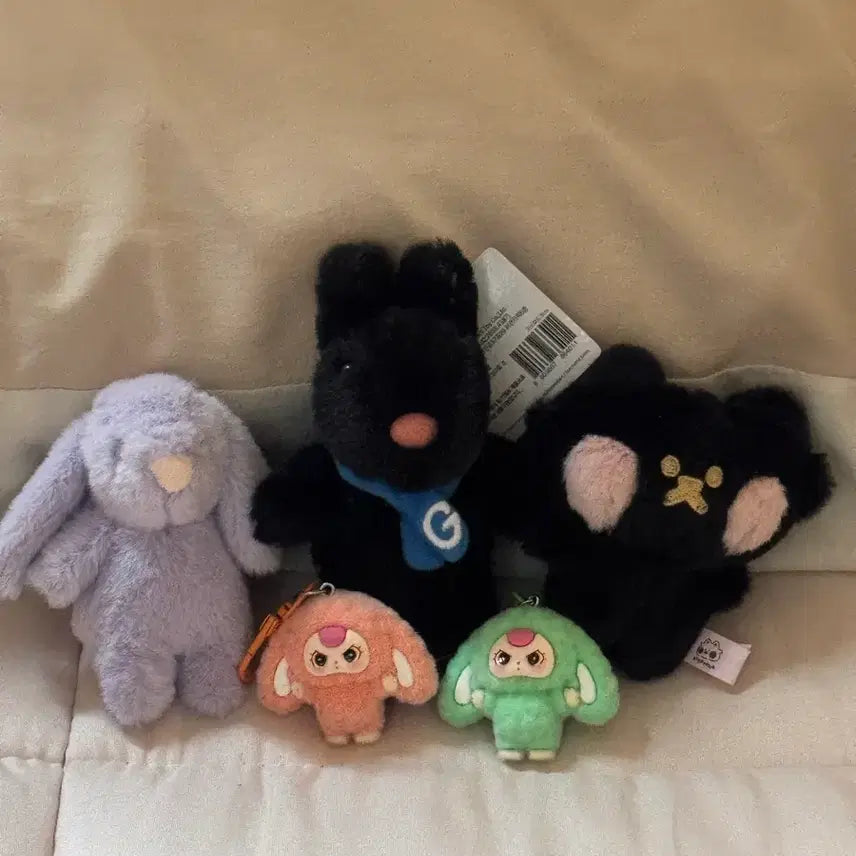 [BUNJANG] Animal Charm Keychain Set / 키링 세트