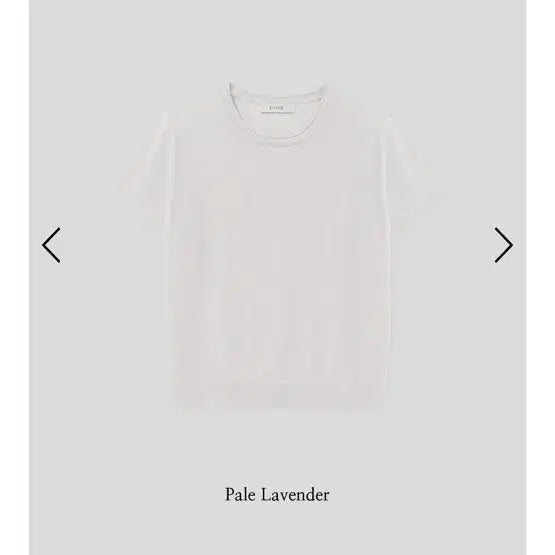 [BUNJANG] ELOJ Summer Wool Knit - Pale Lavender / [엘로주] Taja Summer Wool Knit -pale lavender