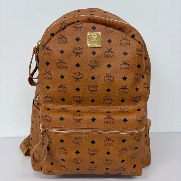 [BUNJANG] MCM Visetos Stark Backpack Large / [정품] MCM 비세토스 스타크 백팩 라지