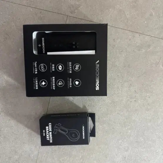 [BUNJANG] Rockbros RHL3000D Bicycle Light + Code Watch Bracket Set / (개봉만)락브로스 RHL3000D 자전거 라이트 + 코드워치 브라켓 판매