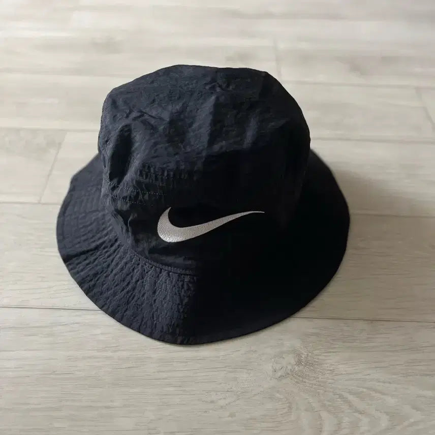 [BUNJANG] Nike x Stussy Nylon Bucket Hat Black / [S/M]나이키 스투시 나일론 버킷햇 블랙