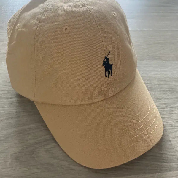 [BUNJANG] Polo Ralph Lauren Beige Pony Logo Baseball Cap / 폴로 랄프로렌 베이지 볼캡