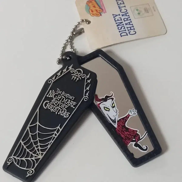 [BUNJANG] Tim Burton The Nightmare Before Christmas Mirror Keychain / 팀버튼 크리스마스의 악몽 거울 키링
