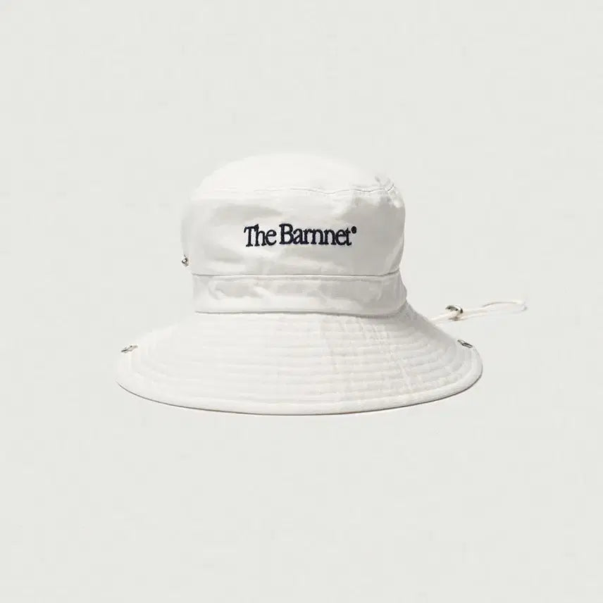 [BUNJANG] Derby Net Logo Safari Hat - White / 더비넷 Logo Safari Hat_White