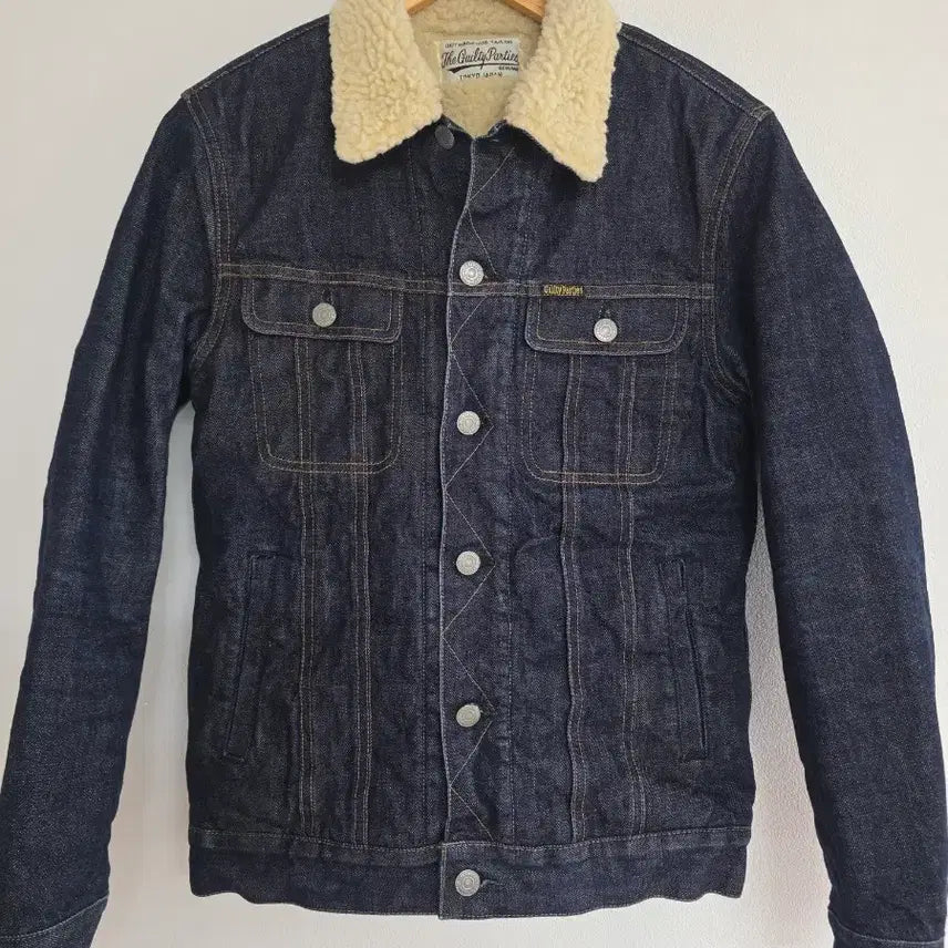 [BUNJANG] WACKO MARIA Denim Boa Trucker Jacket / WACKO MARIA 와코마리아 데님 보아 트러커 자켓