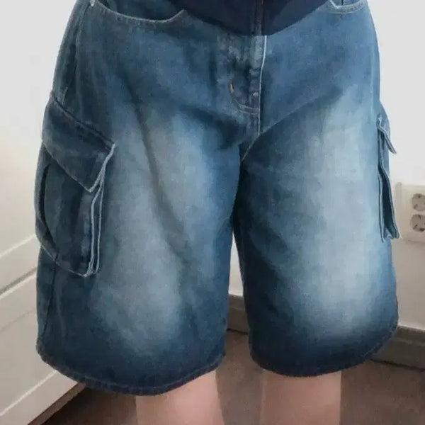[BUNJANG] Urban Dress Bermuda Denim Shorts / 어반드레스 버뮤다팬츠