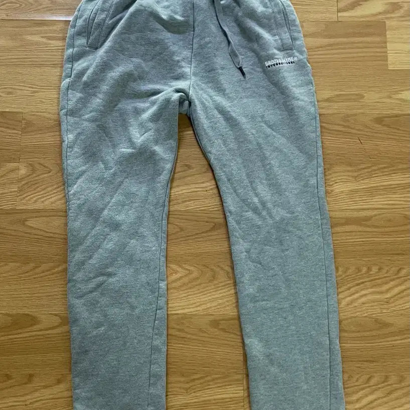 [BUNJANG] Grey Jogger Sweatpants - Size M / 조거 팬츠 그레이 스웻 팬츠 M