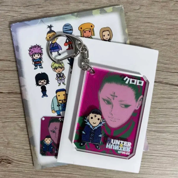[BUNJANG] Hunter x Hunter Chrollo Acrylic Keychain - Jump Shop Exclusive / (한정)헌터헌터 클로로 아크릴 키홀더 키링 점프샵