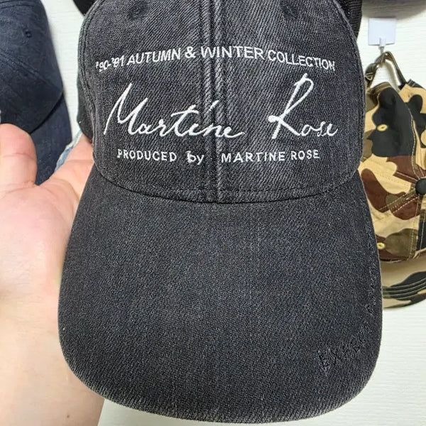 [BUNJANG] Martine Rose Washed Cotton Cap / 마틴로즈 볼캡