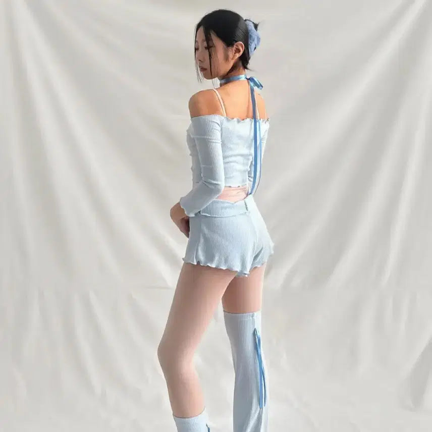 [BUNJANG] Daphne Laurel Fleur Ballet Warmer Set / [새상품] 다프네로럴 플뢰르 발레 워머 세트
