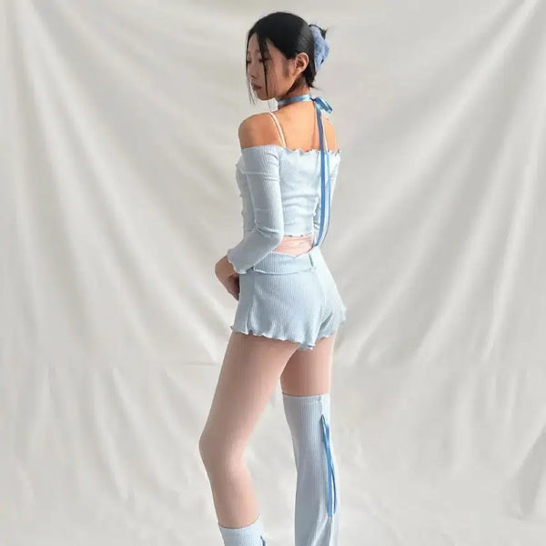 [BUNJANG] Daphne Laurel Fleur Ballet Warmer Set / [새상품] 다프네로럴 플뢰르 발레 워머 세트