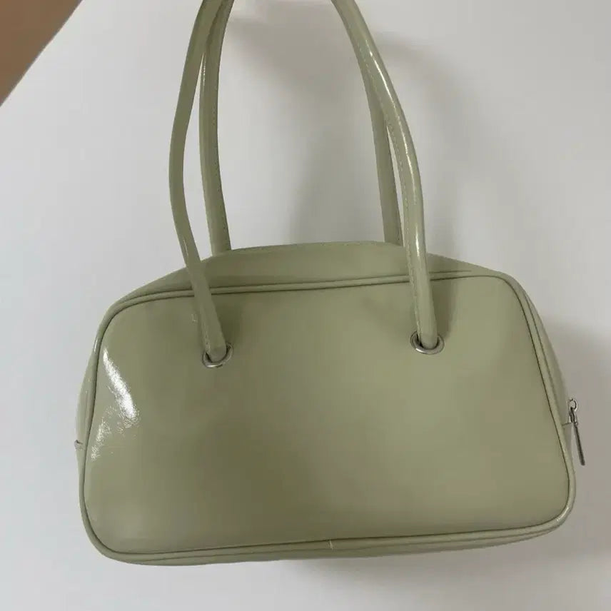 [BUNJANG] Olive Mint Shoulder Bag / 올리브민트색 숄더백