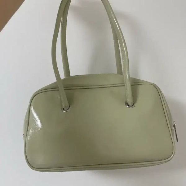 [BUNJANG] Olive Mint Shoulder Bag / 올리브민트색 숄더백