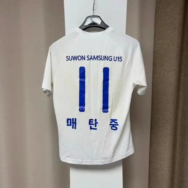 [BUNJANG] Suwon Samsung Youth U15 (Mentaen Middle School) #11 Football Uniform 2022 / 가격제안 환영) 2022 수원삼성 유스 u15 매탄중 11번 축구부 유니폼