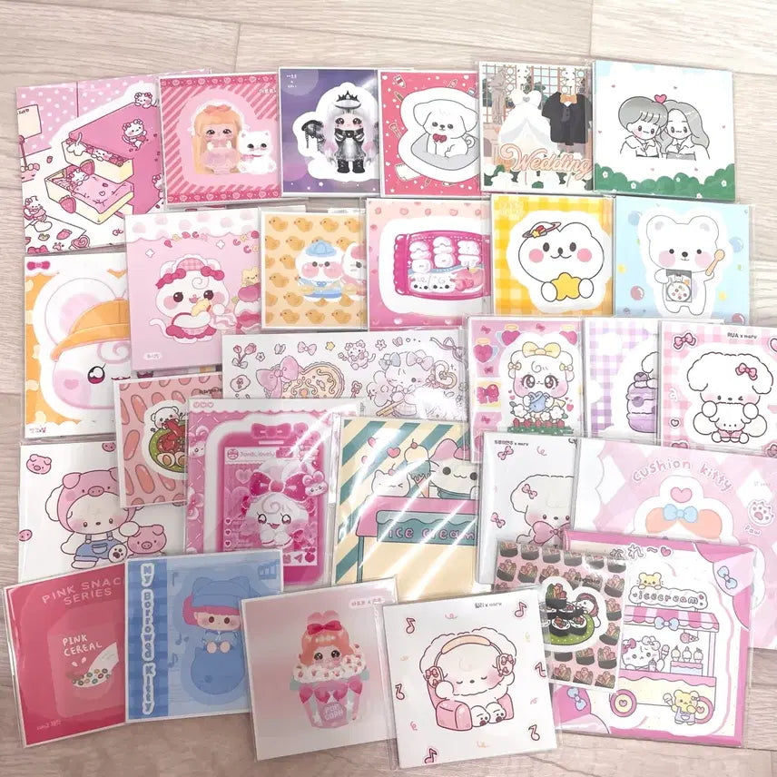 [BUNJANG] Ins Sticker Sampler Pack / [일판] 포용 6-7배 맛보기봉투