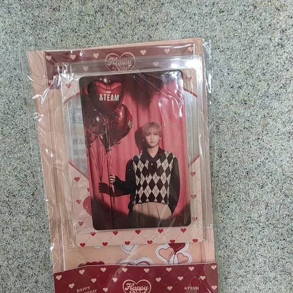 [BUNJANG] &TEAM Yuma Birthday Photocard Set / &TEAM (앤팀) 유마 생일 기념 포토카드 세트