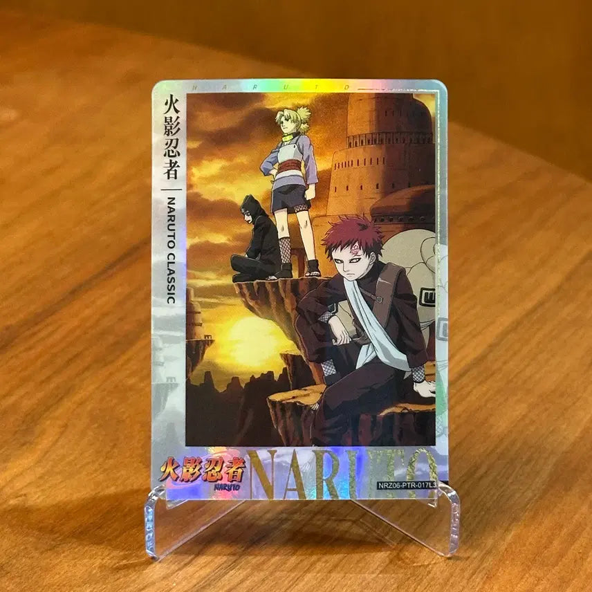 [BUNJANG] Kayou Naruto Classic Trading Card - Gaara, Temari, Kankuro / 나루토 카드 - 가아라 & 테마리 & 칸쿠로 (Naruto Classic)
