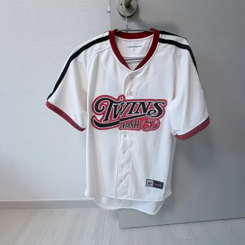 [BUNJANG] LG Twins Kirsh Baseball Uniform (Park Hae-min, Size 85) with Hat and Headband Set / 엘지트윈스 키르시 유니폼 박해민마킹 85 + 모자.머리띠