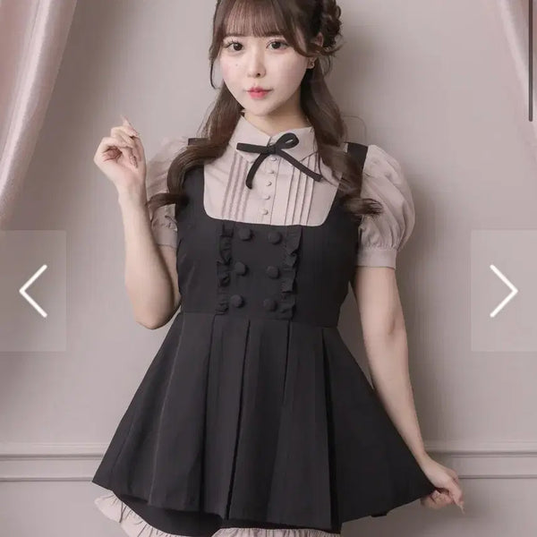 [BUNJANG] Pium York Convertible Pleated Setup Set / 피움 요크 전환 돌리 플리츠 셋업 일브 pium