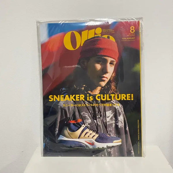 [BUNJANG] Ollie Magazine August 2016 Japanese Fashion Magazine Street Fashion Sneakers Special Edition / 올리매거진 2016년 8월 일본잡지 패션잡지 스니커매거진 스트릿패션