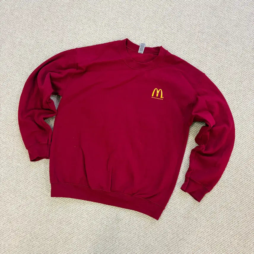 [BUNJANG] Gildan McDonald's Sweatshirt / M 길단 맥도날드 맨투맨 0729D2