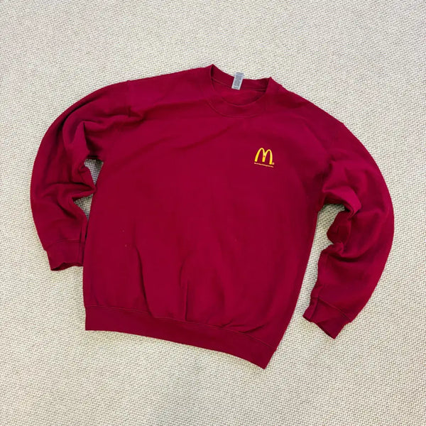 [BUNJANG] Gildan McDonald's Sweatshirt / M 길단 맥도날드 맨투맨 0729D2