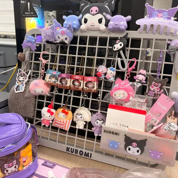 [BUNJANG] Sanrio Kuromi, Kitty, Melody Chibi Momo Gacha Keychains / 산리오 쿠로미 키티  피아노 마멜 캐릭터 키링 치비토모 가챠
