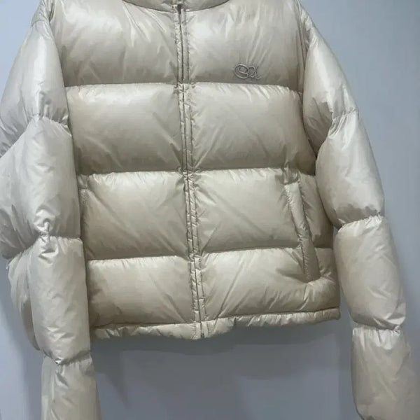 [BUNJANG] Sculptor Archive Short Padding Pearl Ivory S / Sculptor Archive 숏 패딩 펄 아이보리 S