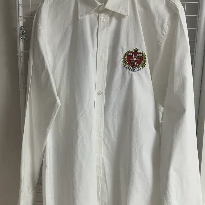 [BUNJANG] Balenciaga Wardrobe S.T. 1917 Embroidered Shirt / 발렌시아가 워드로브 에스티 1917 자수 셔츠