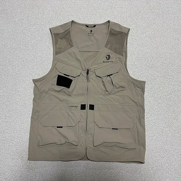 [BUNJANG] Blackyak Men's Vest Cordura Fabric Size 95 / 블랙야크 조끼 남성용 95사이즈 미착용품