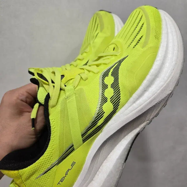 [BUNJANG] Saucony Tempus Running Shoes Fluorescent Yellow / 사코니 템퍼스 러닝화 형광 옐로우 285
