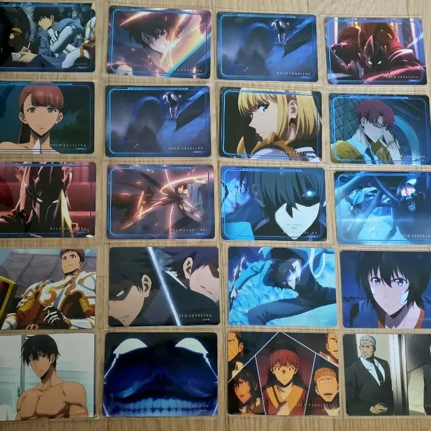 [BUNJANG] Solo Leveling Character Photocard Set / 나 혼자만 레벨업 카드