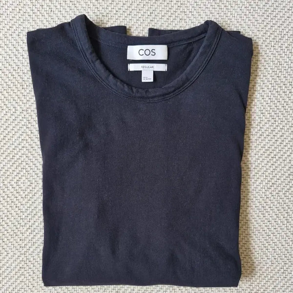 [BUNJANG] COS Brushed Cotton Regular Fit T-Shirt (M) / COS 코스 브러쉬드 코튼 레귤러핏 반팔 M