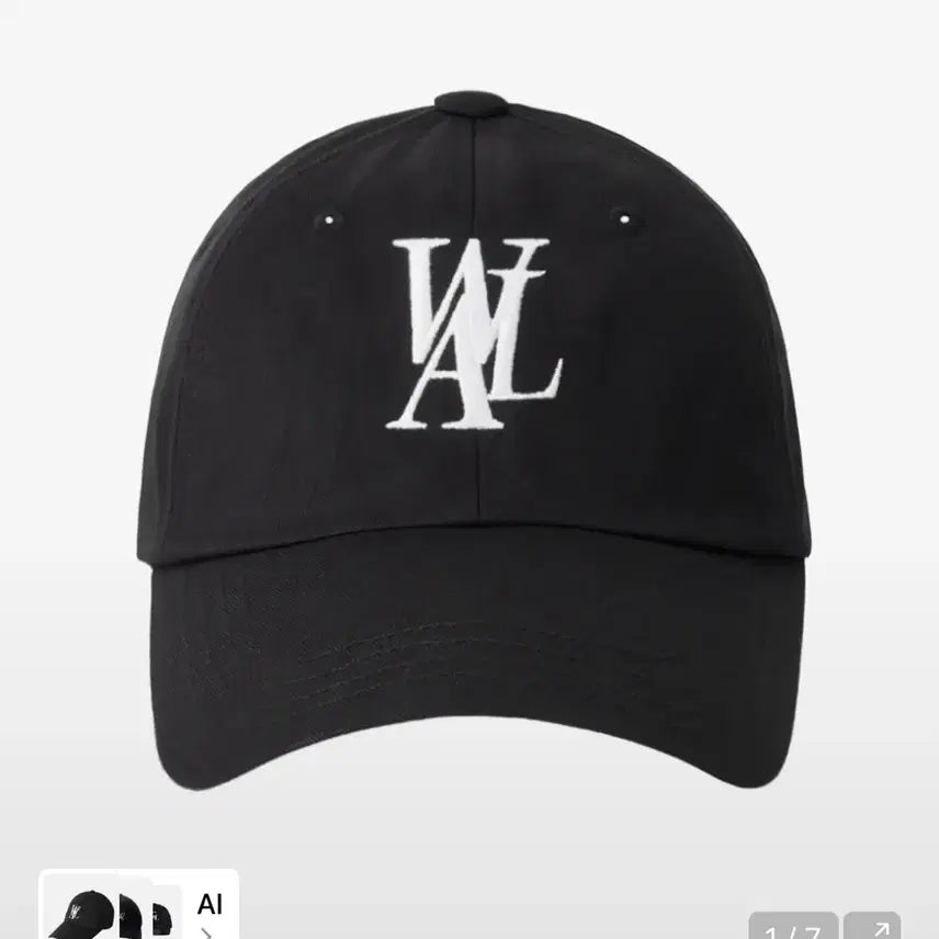 [BUNJANG] Wooralong Signature Logo Ball Cap (Size S) / 우알롱 모자 Signature Logo ball cap s사이즈