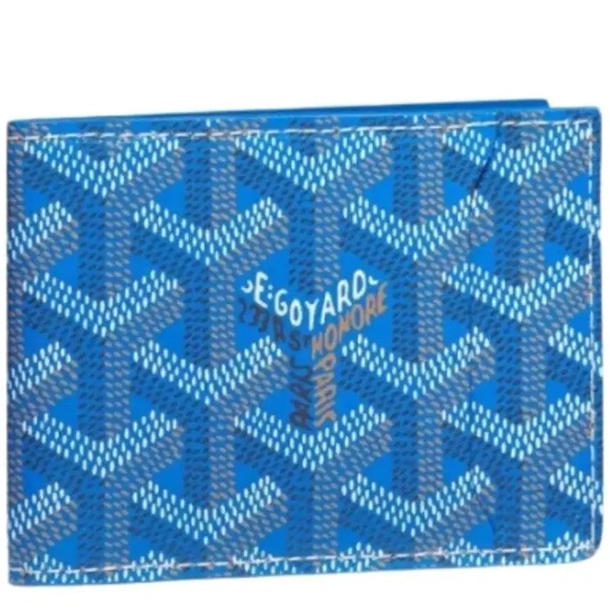 [BUNJANG] Goyard Wallet Blue / 고야드 지갑 블루