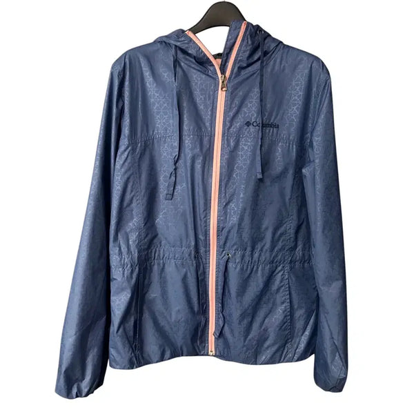[BUNJANG] Columbia Women's Blue Windbreaker Jacket / S 컬럼비아 여성 블루 바람막이 자켓
