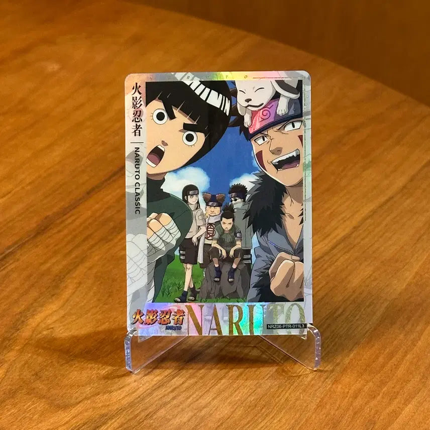 [BUNJANG] Kayou Naruto Classic Trading Card - Rock Lee & Kiba & Akamaru & Group / 나루토 카드 - 록 리 & 키바 & 아카마루 외 단체 (Naruto Classic)