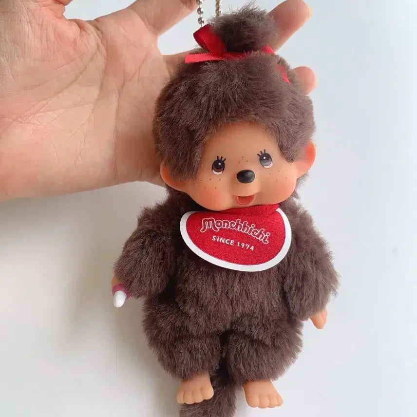 [BUNJANG] Monchhichi SS Size Doll Keychain New Product / 몬치치 ss사이즈 인형 키링 여자 새상품