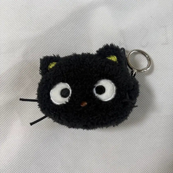 [BUNJANG] Choco Cat Pouch Keyring / 초코캣 파우치 키링