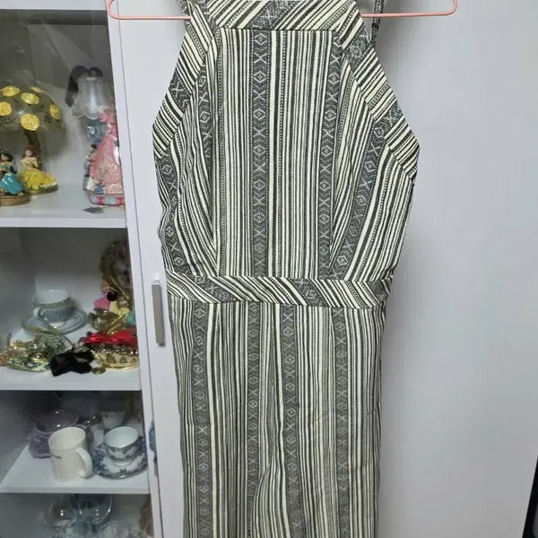 [BUNJANG] Line & Dot Grey Jumpsuit / 미국브랜드 Line & Dot 그레이 점프수트 원피스 jumpsuit 팬츠